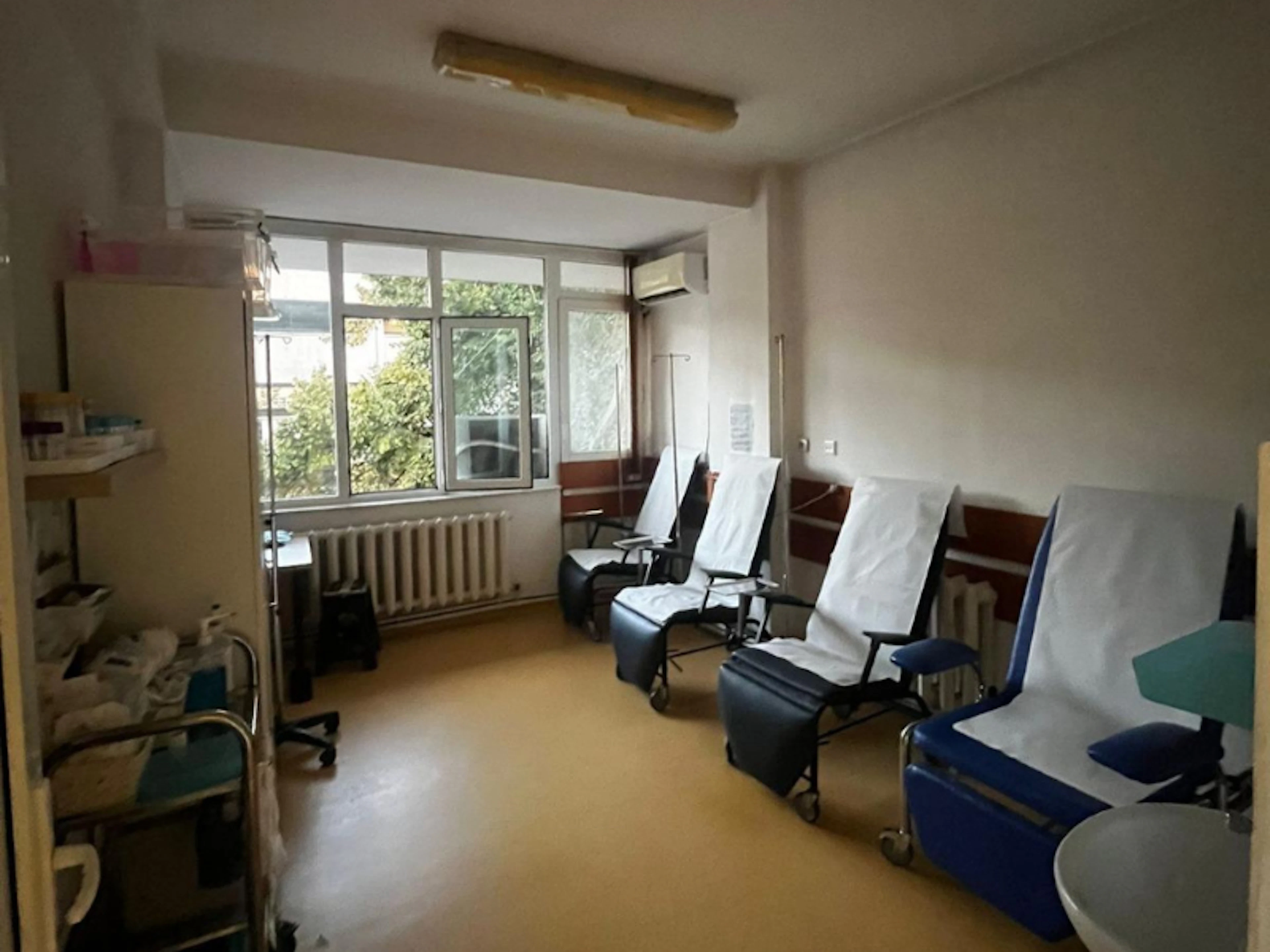 Spațiile actuale ale ambulatoriului de oncologie din Constanța
