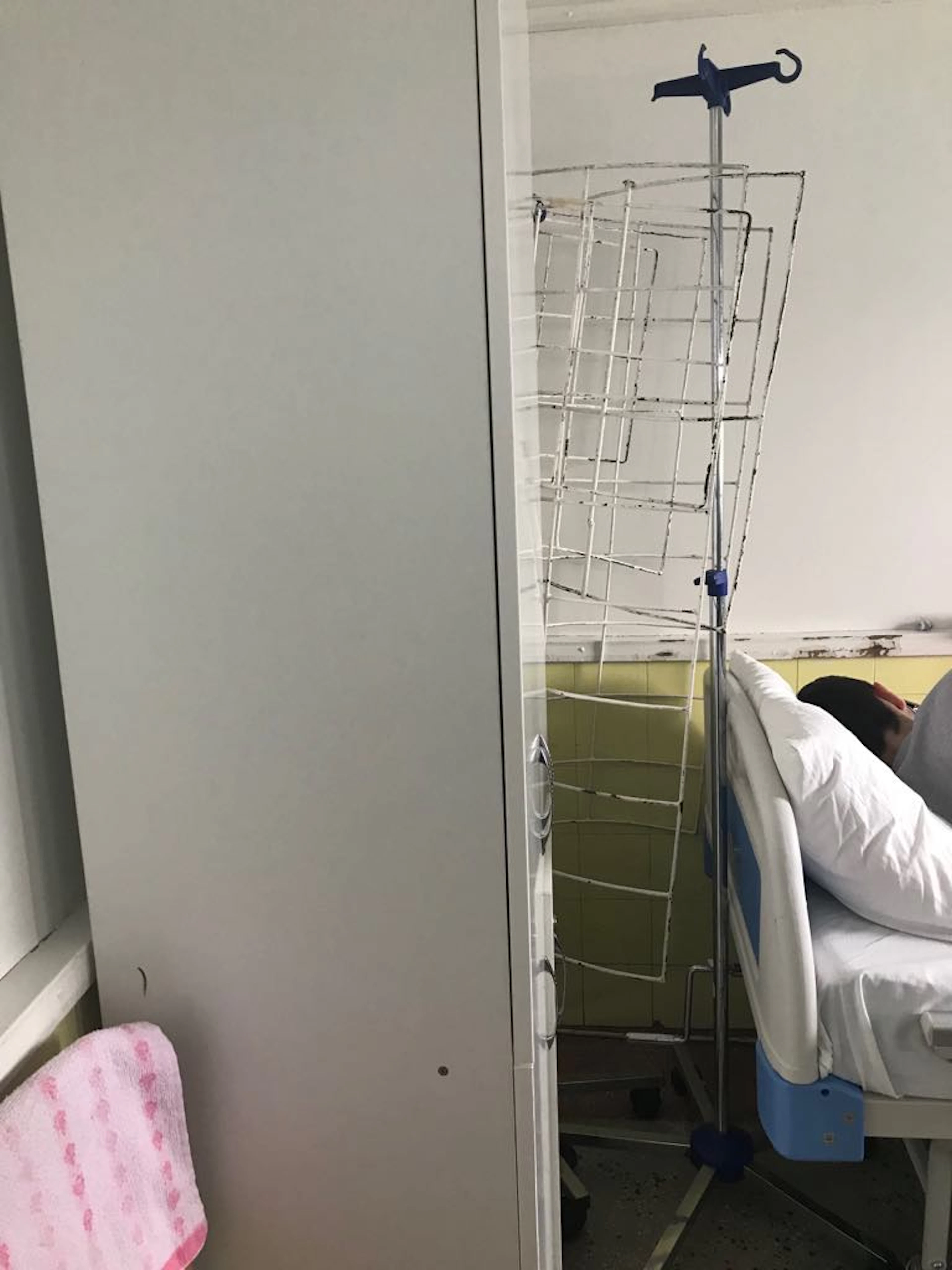 Saloanele pentru copiii cu arsuri, înainte de modernizare