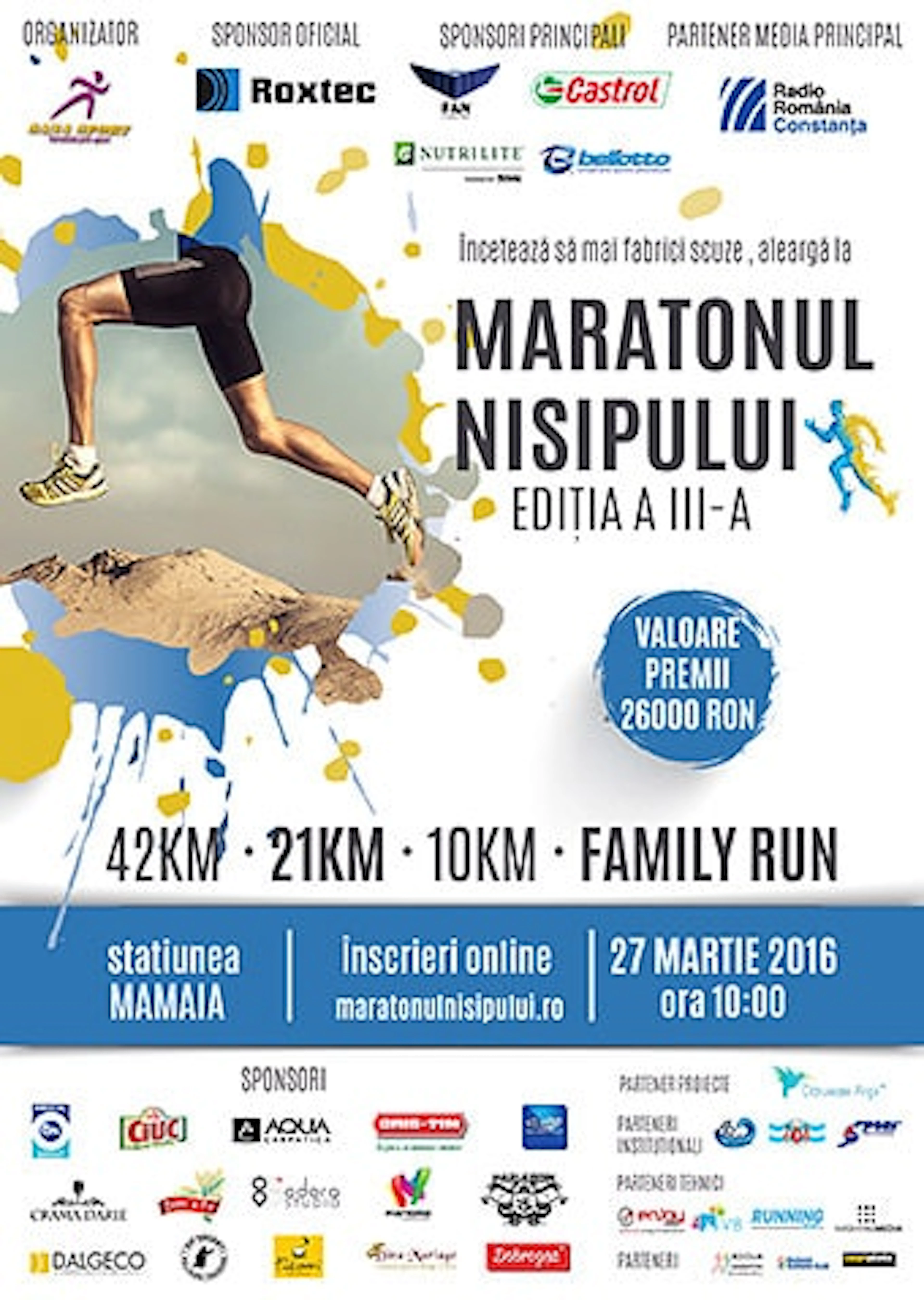 Maratonul Nisipului sustine Daruieste Aripi!