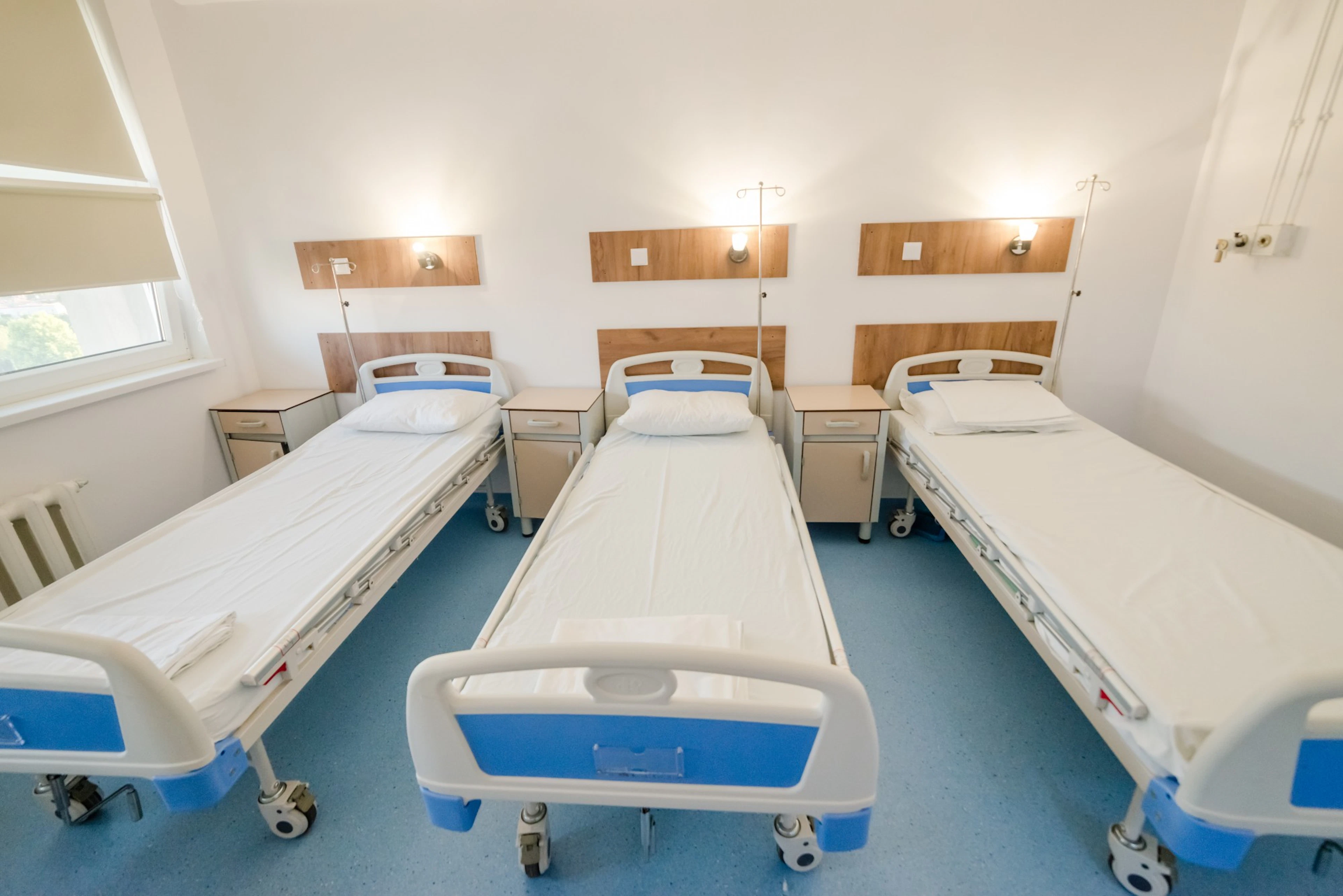 Saloanele pentru copiii cu arsuri, după modernizare