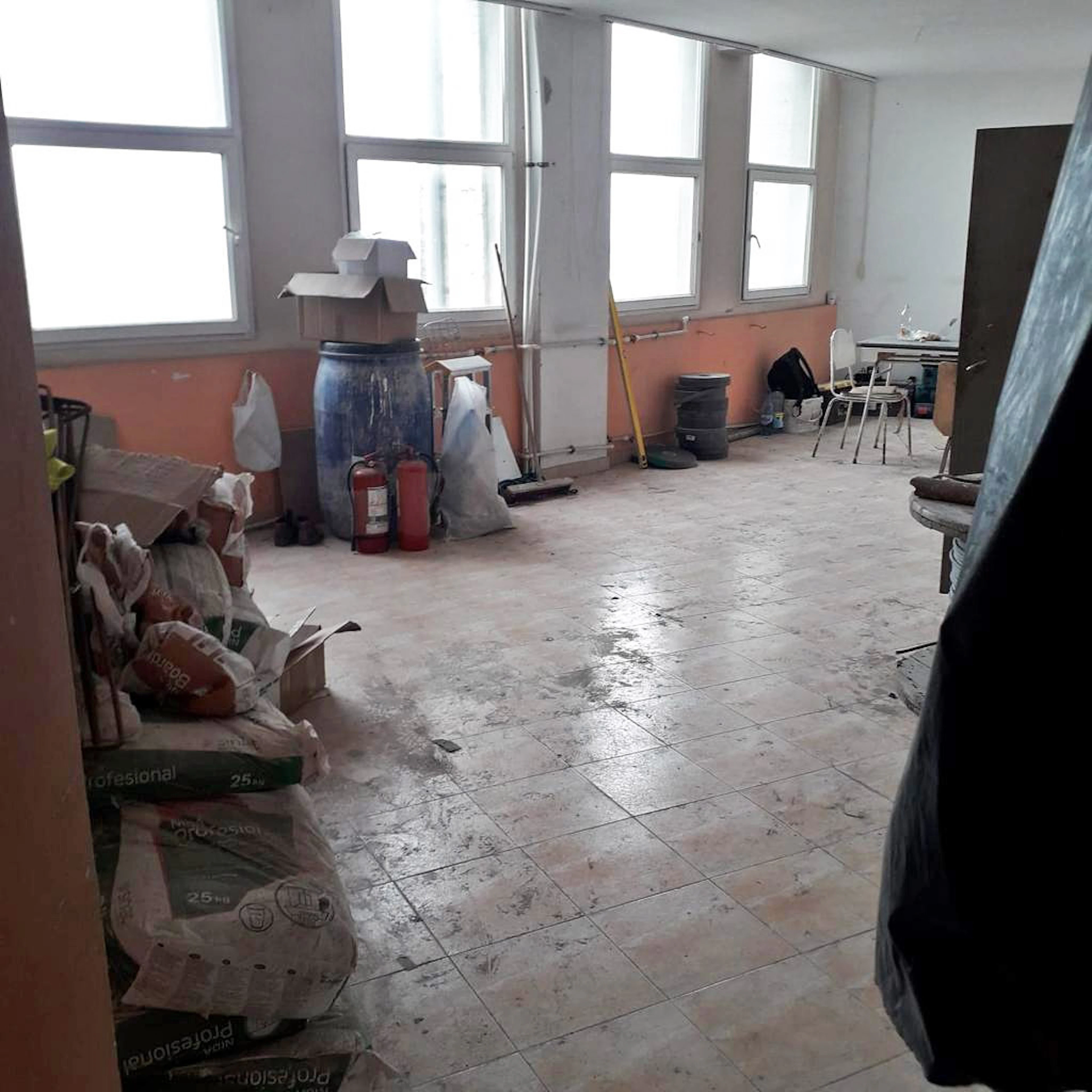 Aripa postoperatorie a Secției de Obstetrică-Ginecologie, înainte de reabilitare