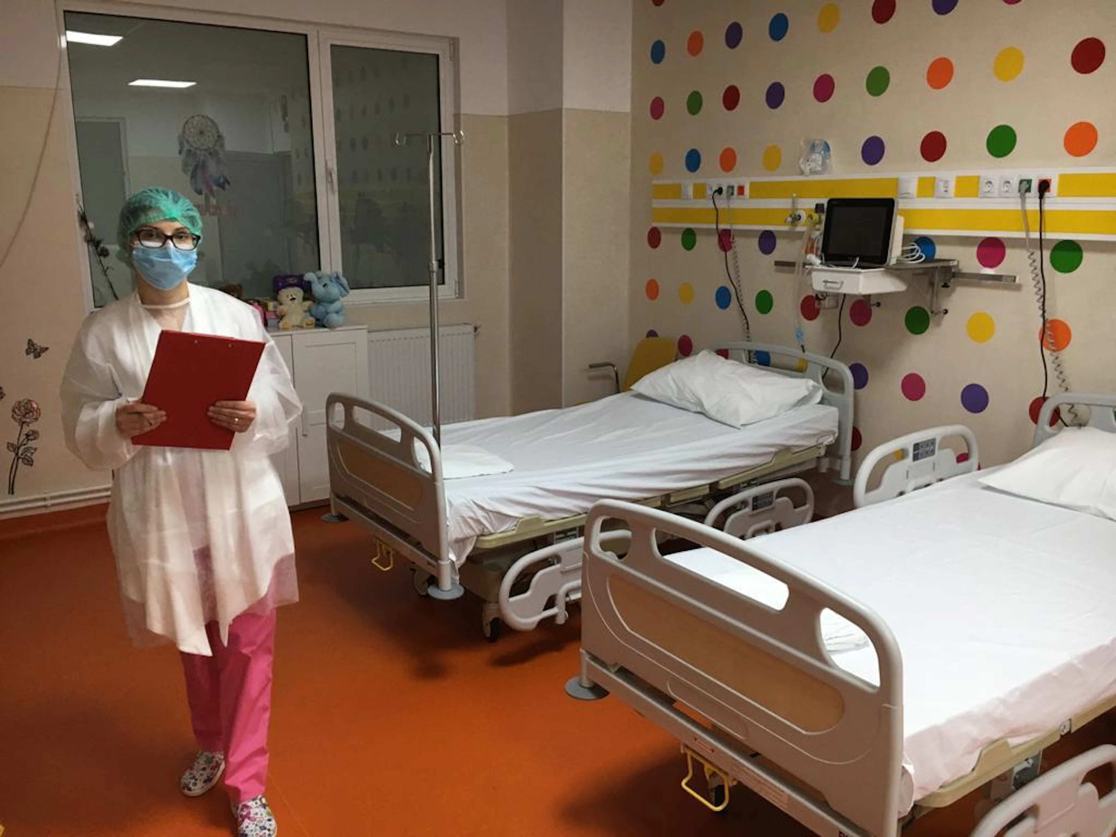 Structura de terapie intensivă pentru copii, după amenajare