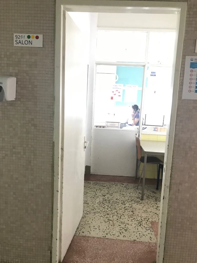 Saloanele pentru copiii cu arsuri, înainte de modernizare