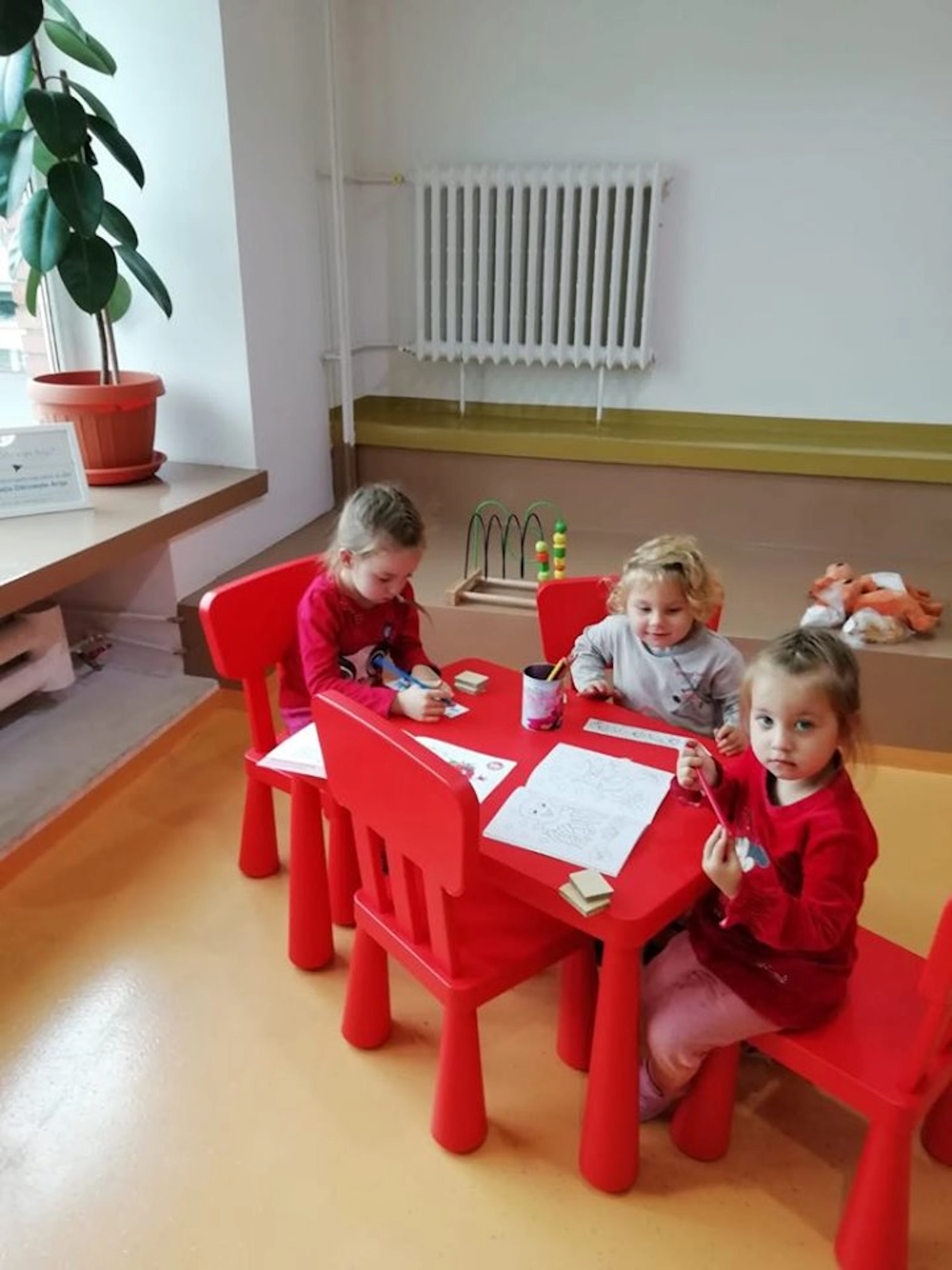 Amenajarea de spații dedicate copiilor, în centrele de transfuzii din țară