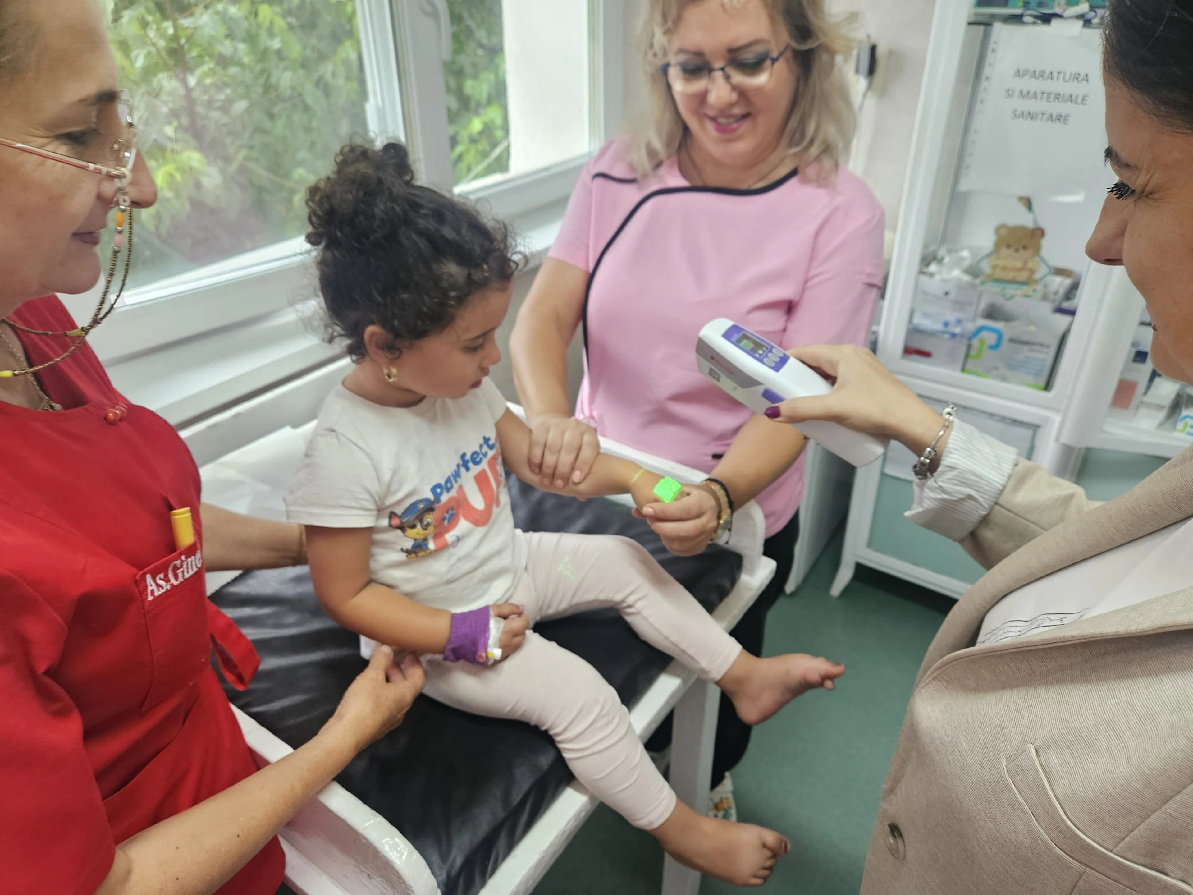 Dotarea Sectiei de Pediatrie a Spitalului Judetean Constanta