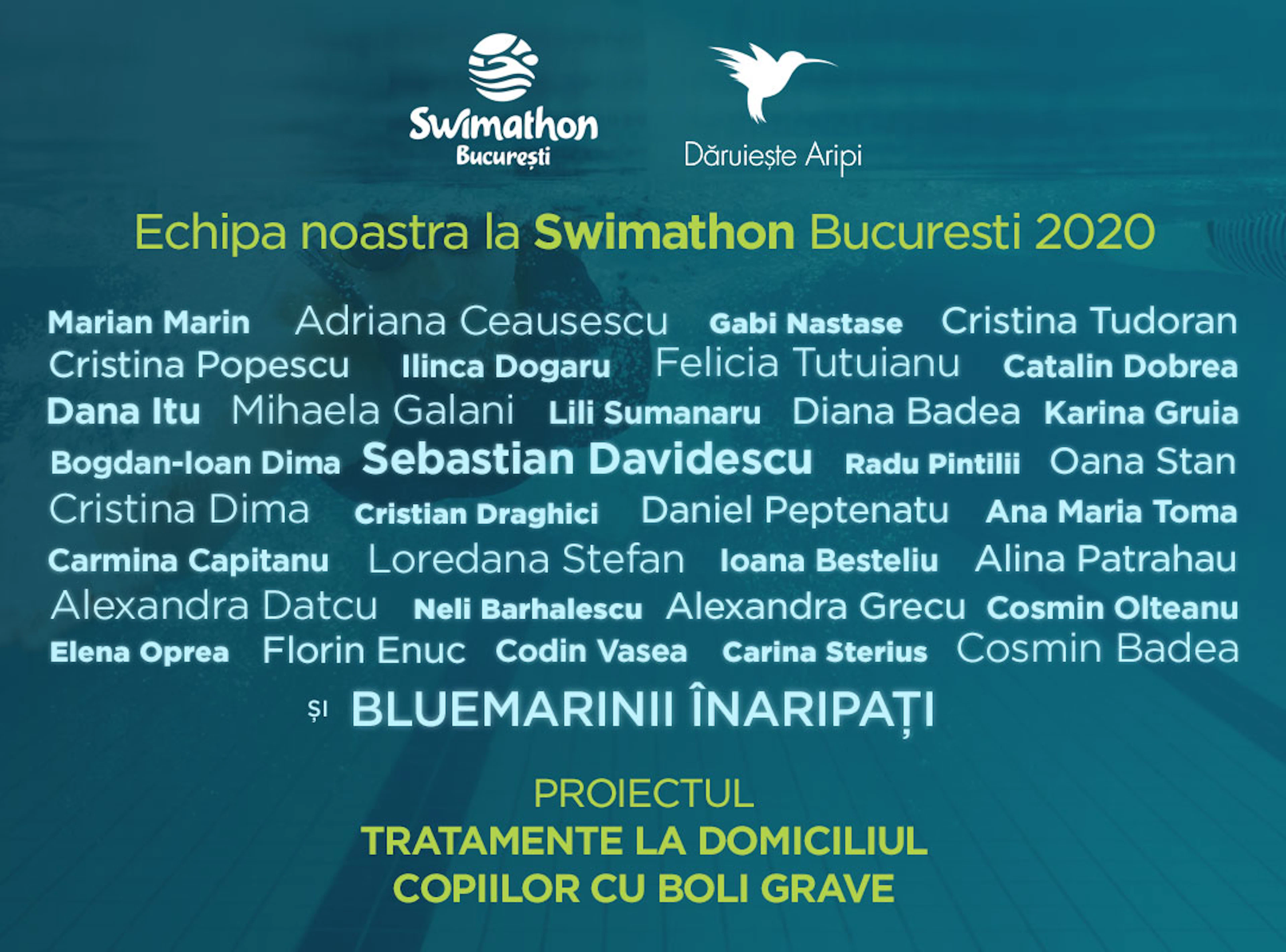 28 iunie 2020, Swimathon București
