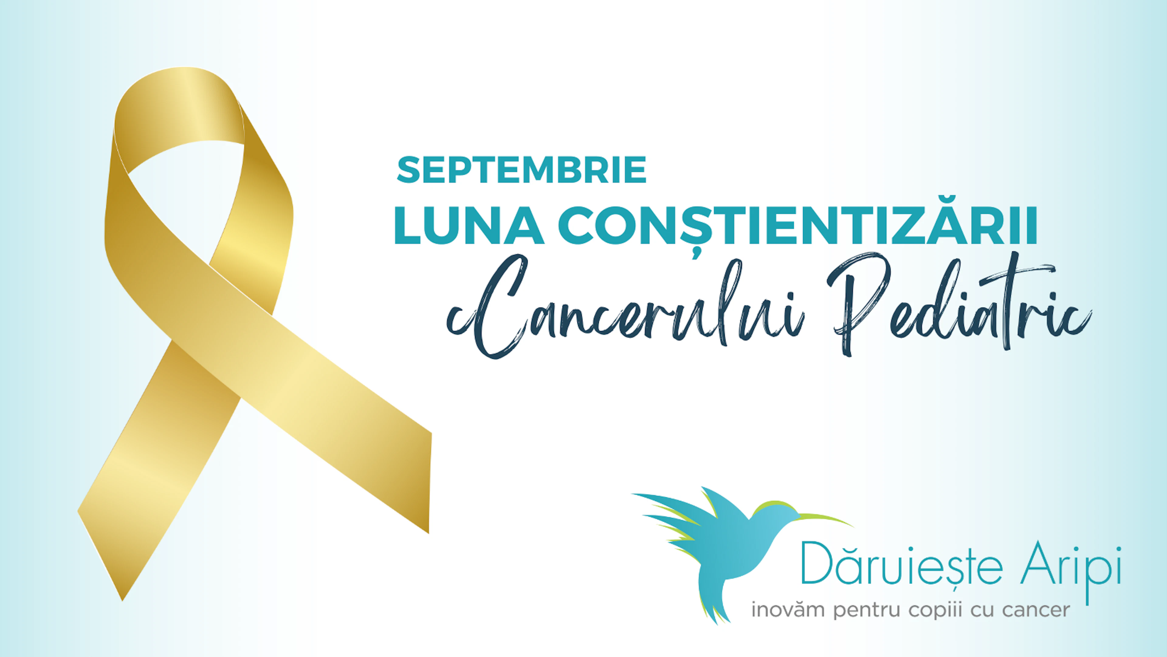 Septembrie – luna conștientizării cancerului pediatric