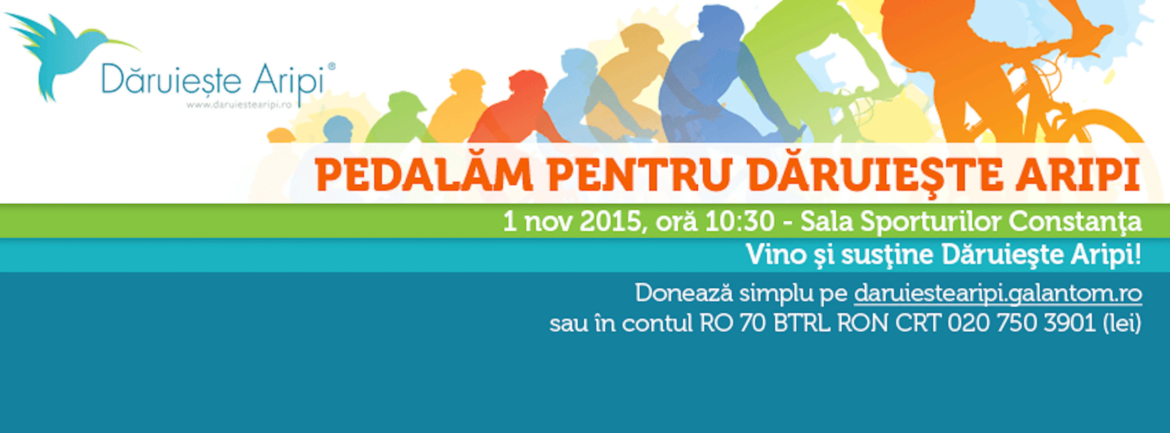 Pedalam pentru Daruieste Aripi