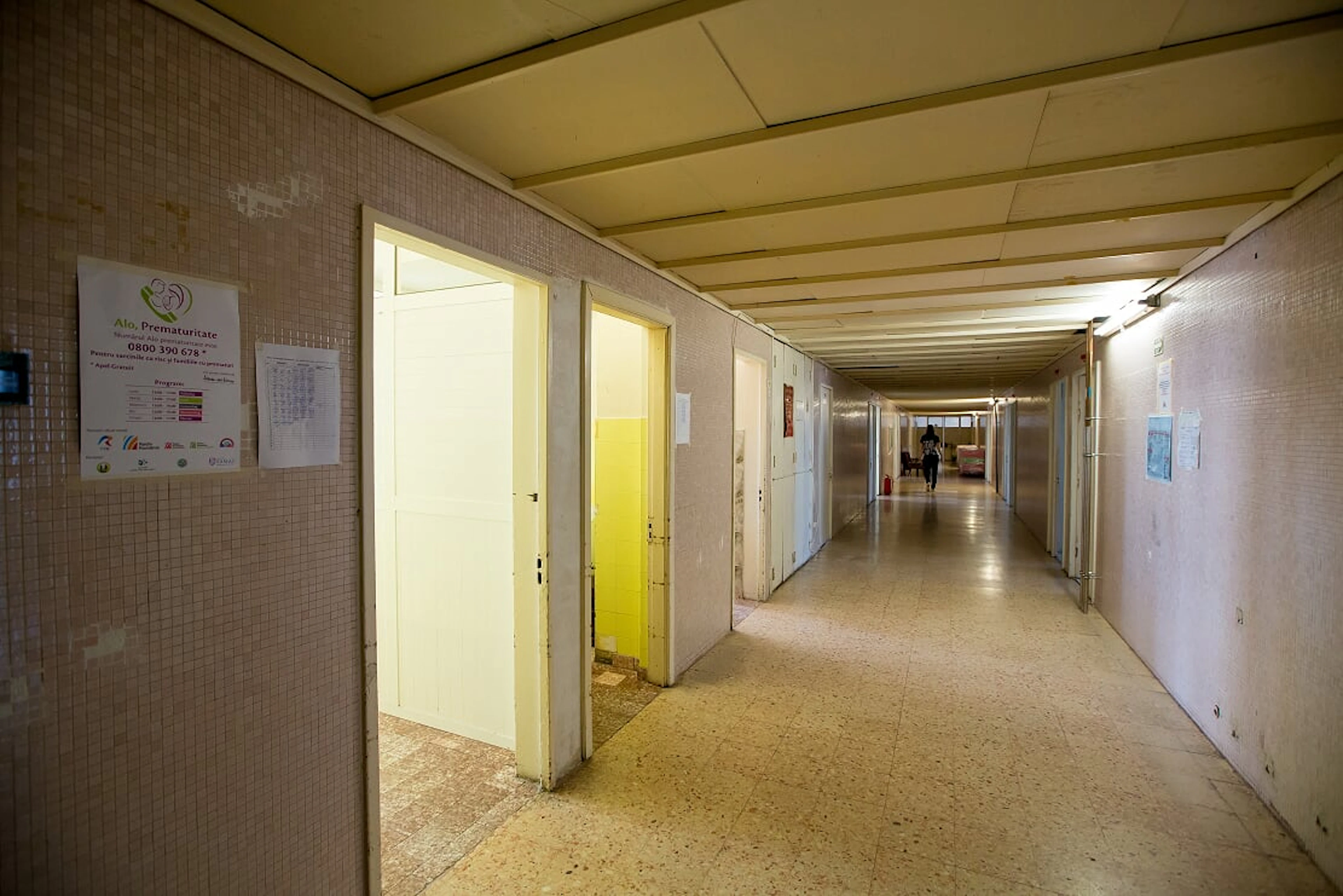 Secția de Terapie Intensivă Nou-Născuți din Constanța, înainte de reconstrucție