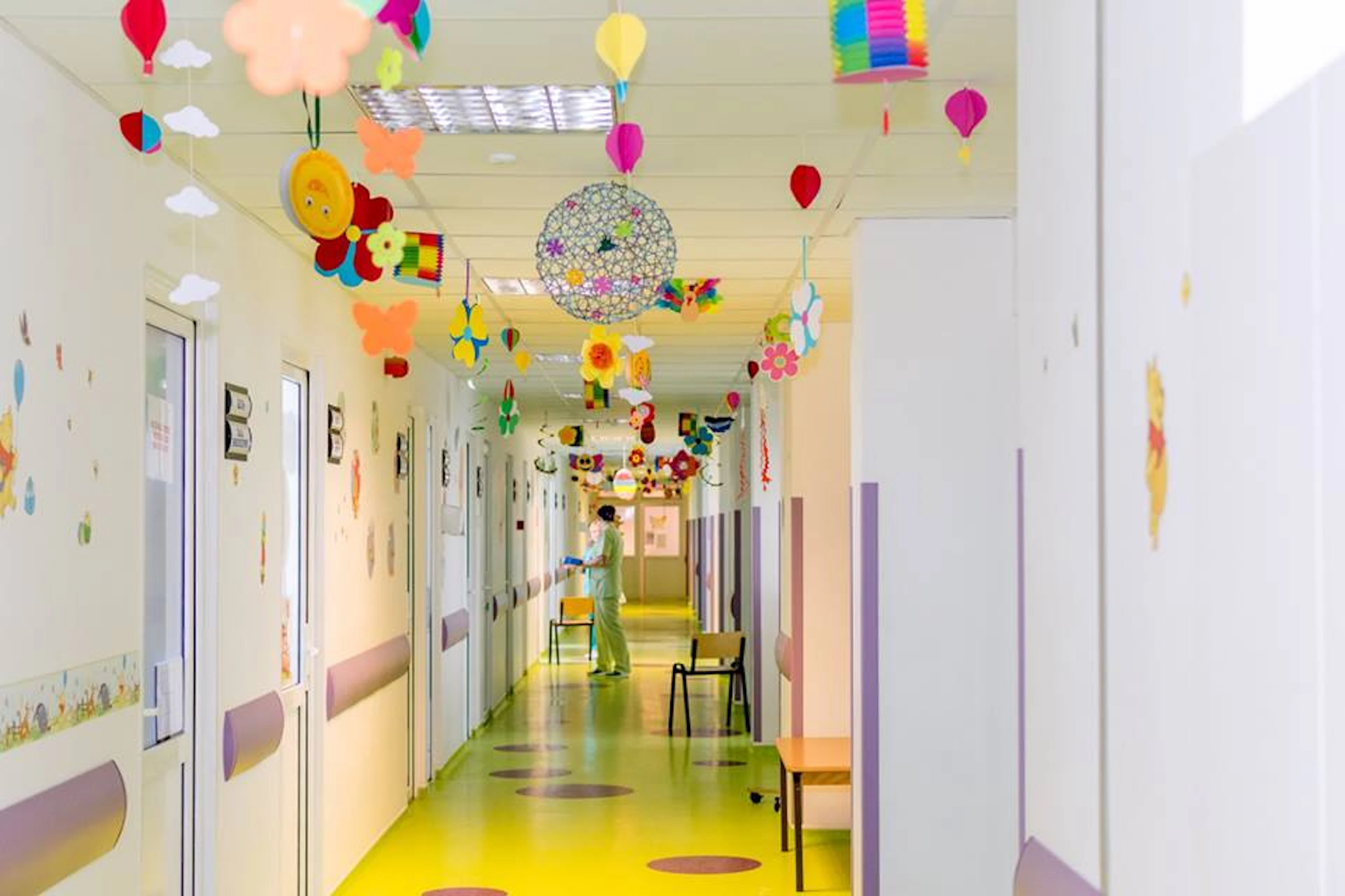 Am decorat Sectia de Pediatrie