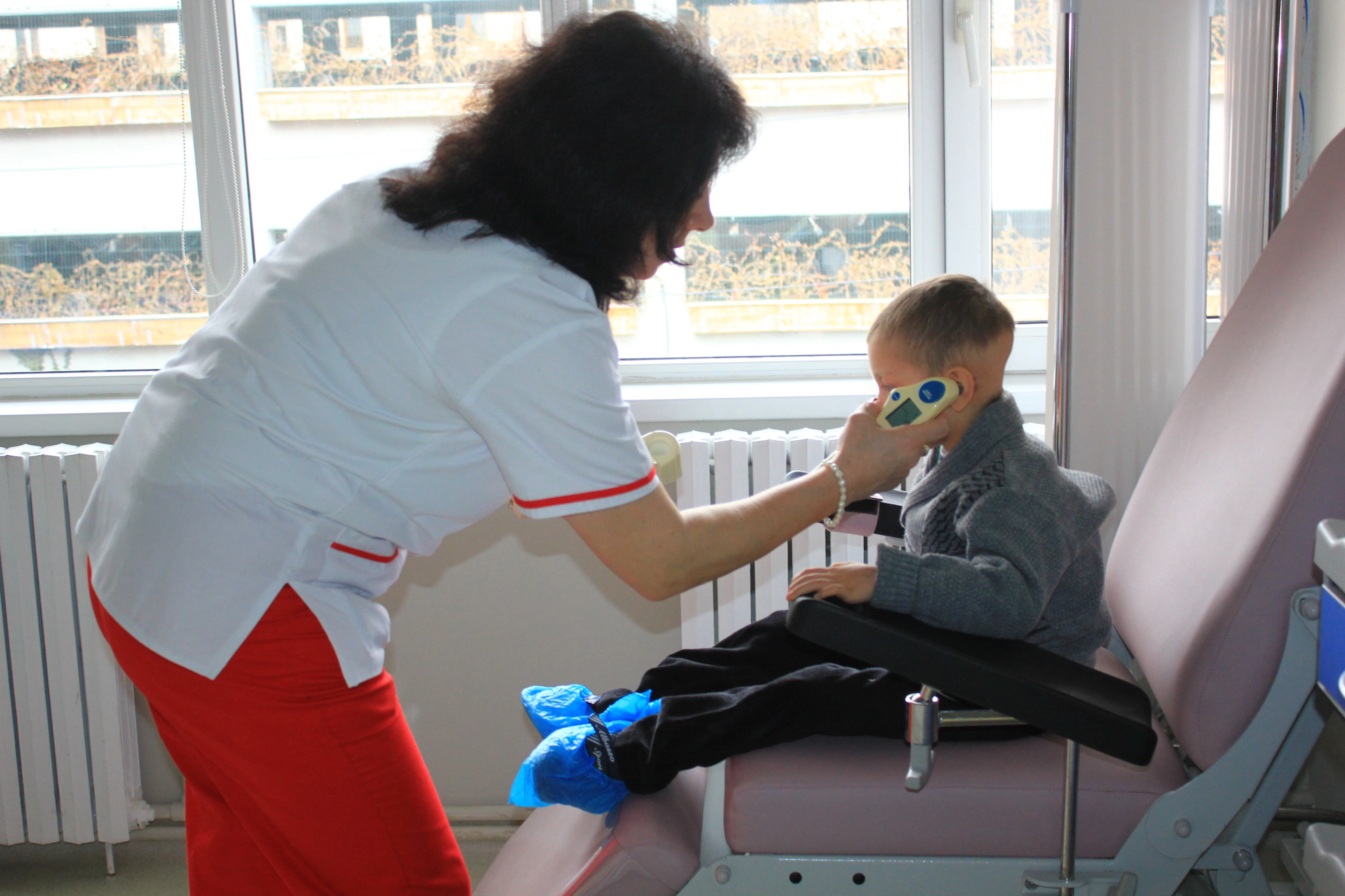 Dotarea Sectiei de Oncologie Pediatrica din cadrul Spitalului Sf. Maria Iasi